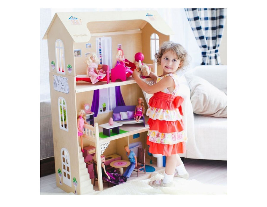 Детские кукольные домики для девочек