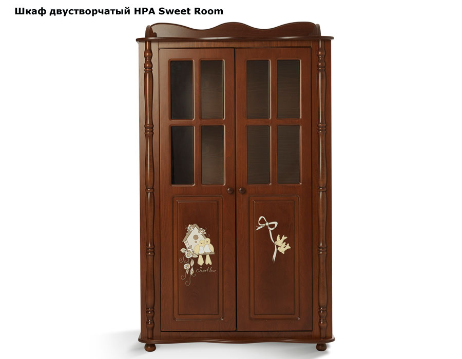 Hpa sweet room шкаф двустворчатый - купить в интернет-магази.