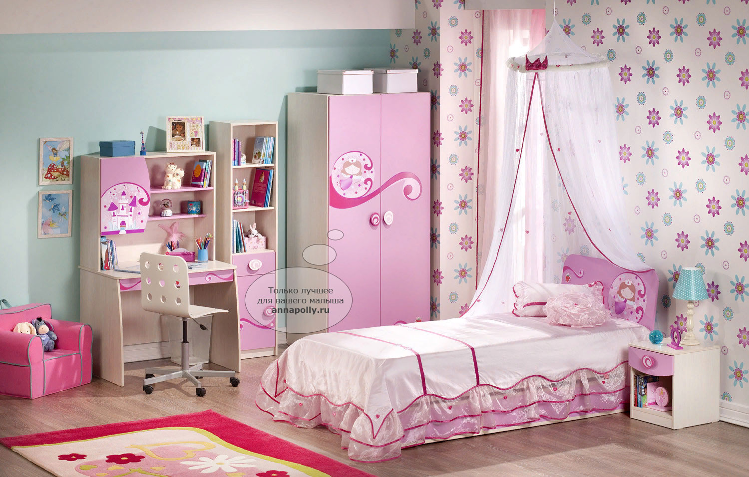 Кровать Cilek Princess si