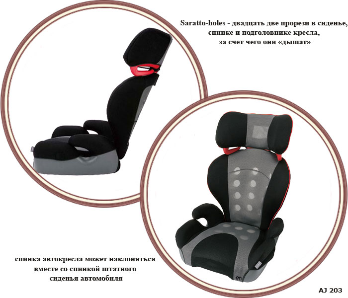 ���� ���������� Carmate Saratto Highback Junior 2 (������� ������� ������ ������� 2)