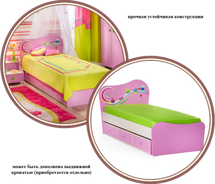 ���� ������� Cilek Cupcake CC-1301 90x200 (����� �������)