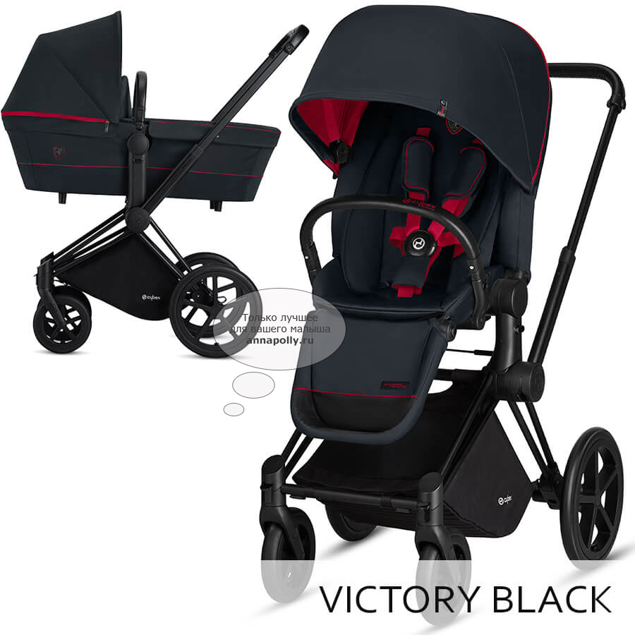 ÑоÑо ÐолÑÑка 2 в 1 Cybex Priam Ferrari (Сайбекc ÐÑиам ФеÑÑаÑи)