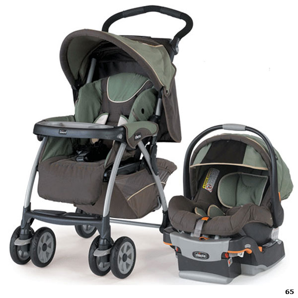 фотография Коляска 2 в 1 Chicco Cortina Travel System (KeyFit 0-10). фото К...