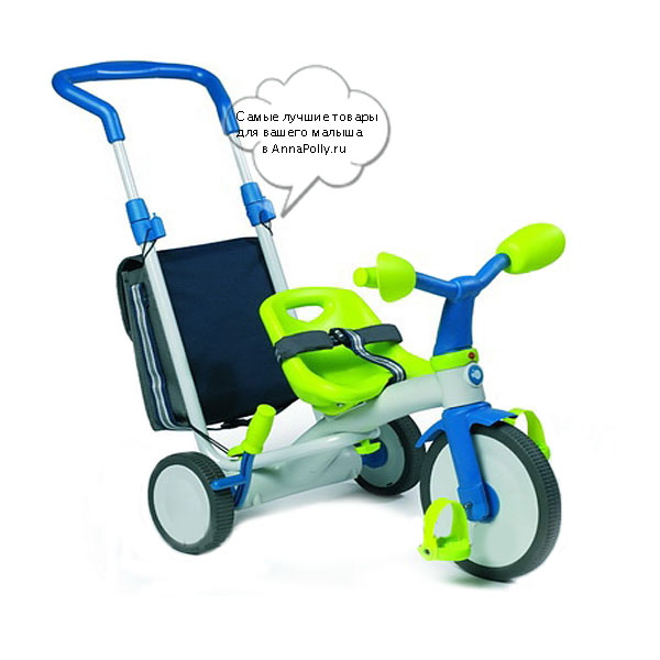 Трехколесный велосипед Italtrike 2501 Junior Sidecar
