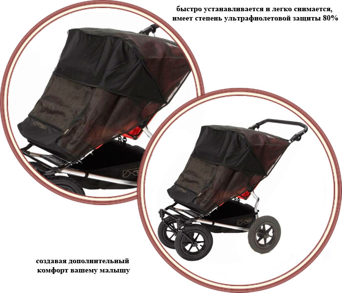 ���� ��������� ����� ��� ������� ��� ������ Mountain Buggy Duo (������� ���� ���)