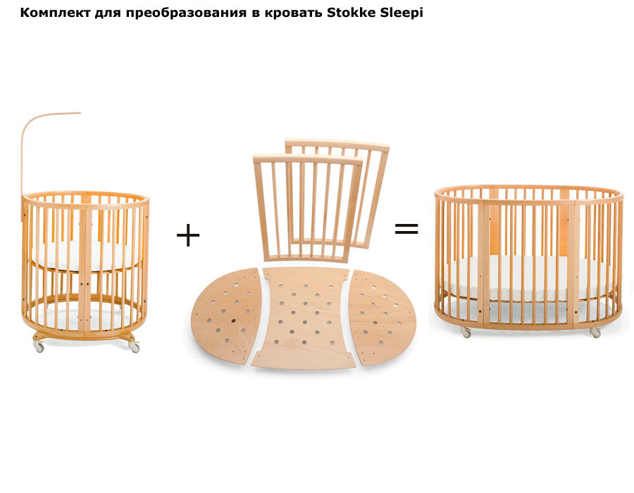 фото Комплект для преобразования в кровать Stokke Sleepi (Стокке Слипи)