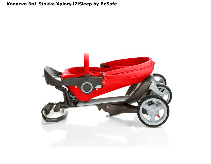 Stokke Xplory iZiSleep by BeSafe коляска 3 в 1 -  в интернет .
